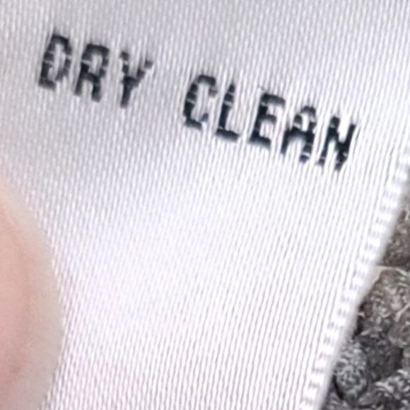 Valerie Stevens Gray Wrap Knit Pearl Button Cardigan Sweater Size Small - Picture 9 of 9